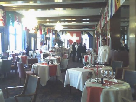 Le Restaurant of the Badrutt's Palace Hotel St. Moritz