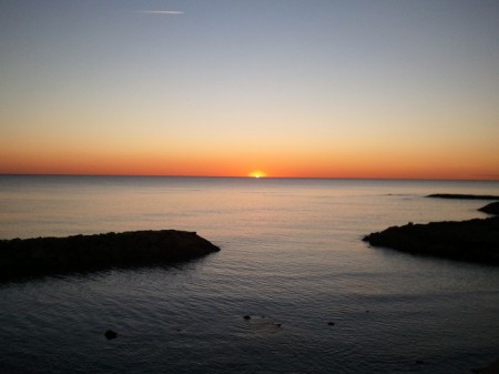 Sunset from La Posta Vecchia